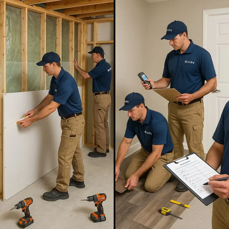 Repairs and Reconstruction process in Salmon, ID